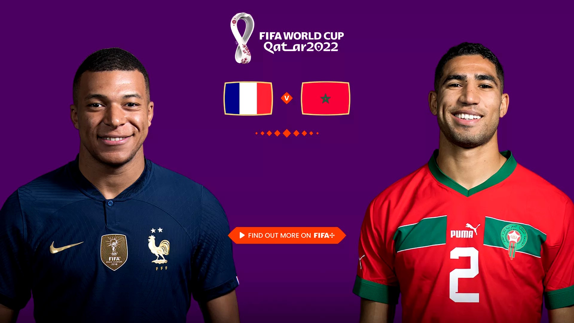 WorldCup 2022 France vs Morocco