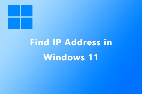 How to Find IP Address on Windows 11 and 10