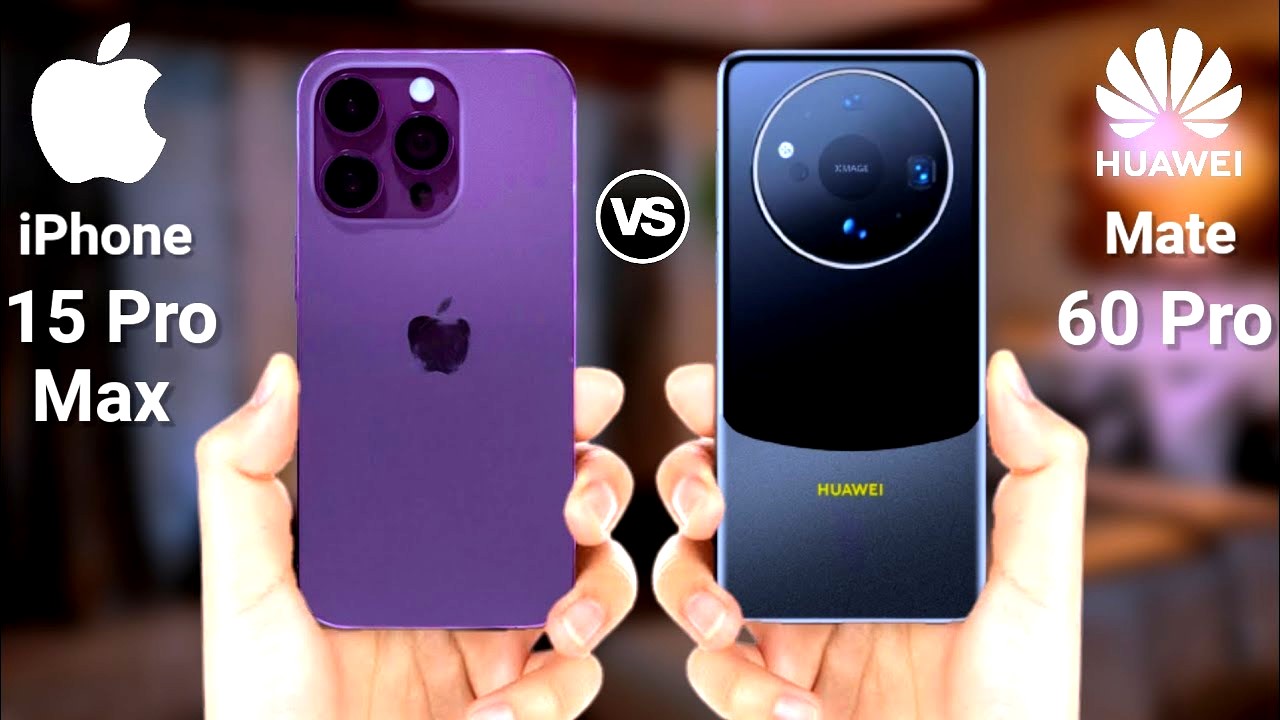 iPhone 15 Pro Max vs Huawei P60 Pro