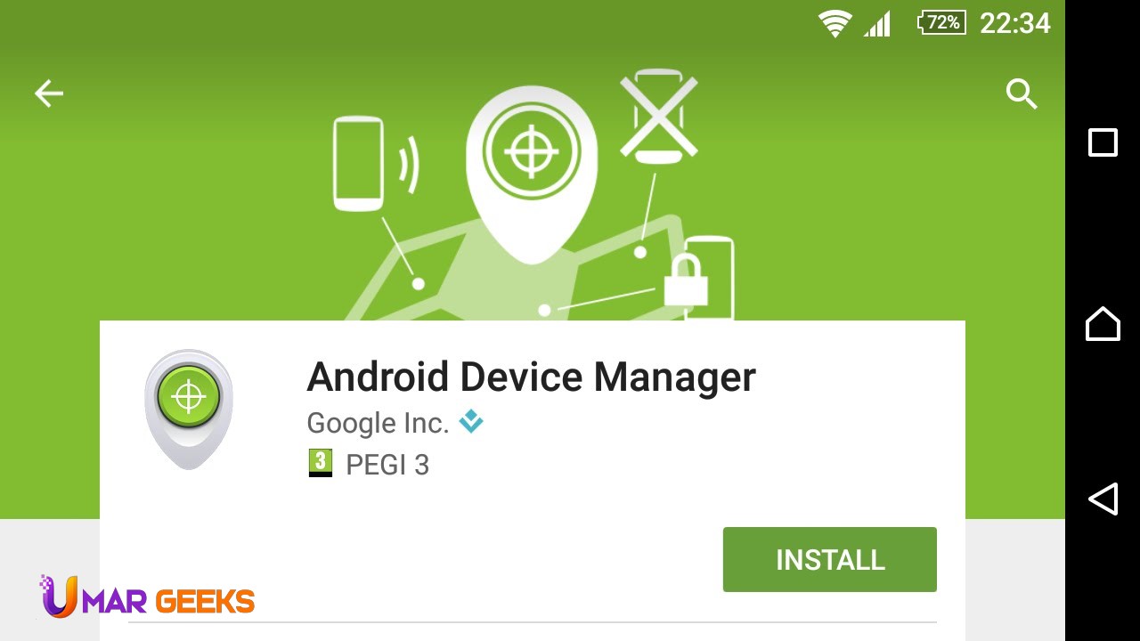 Android Device Manager Active