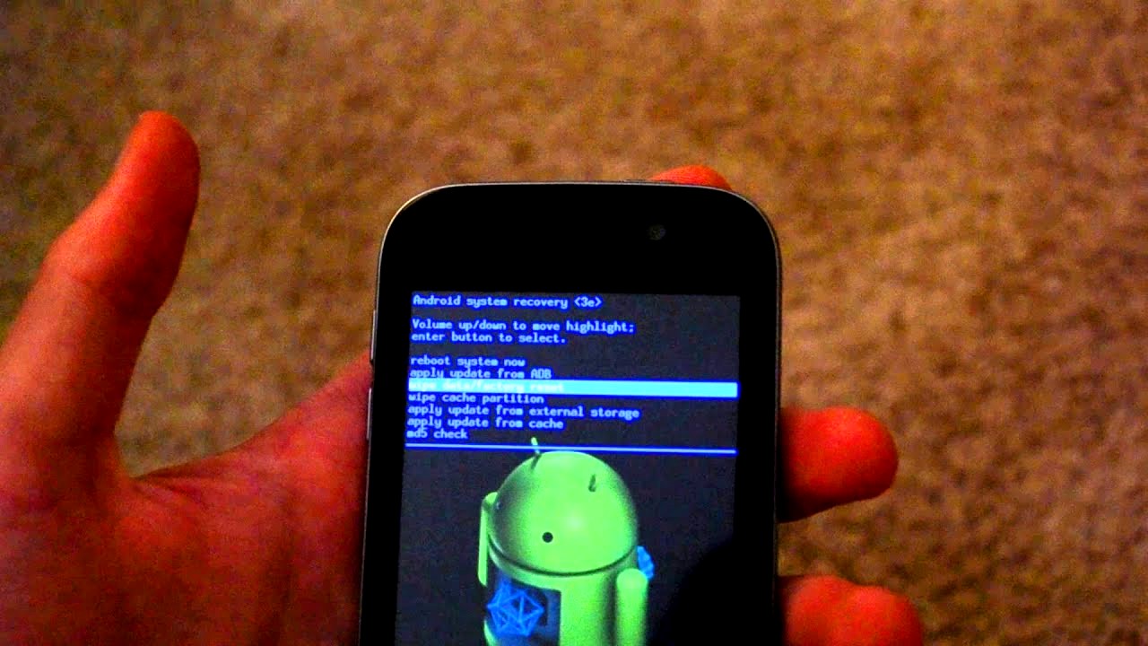 Reset a Locked Android Phone