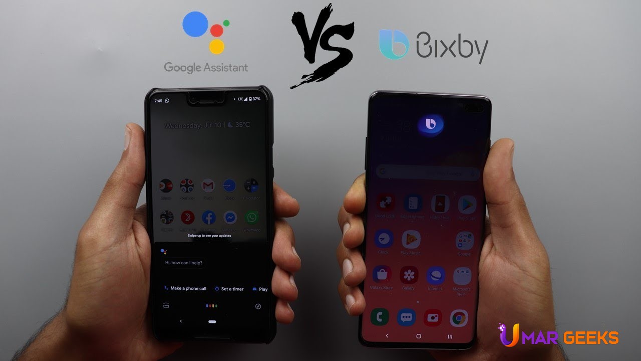 Difference Bixby vs Google Assistant