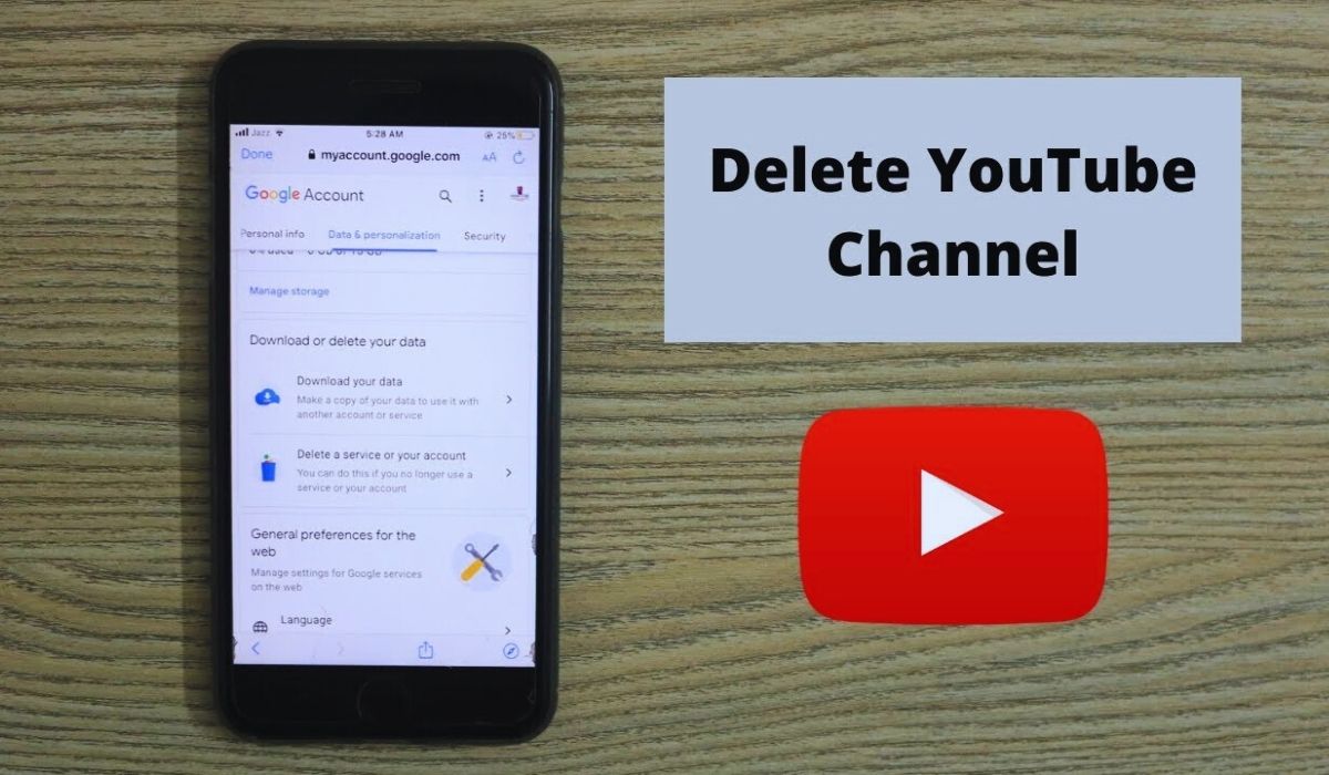 How to Delete YouTube Channel on iPhone