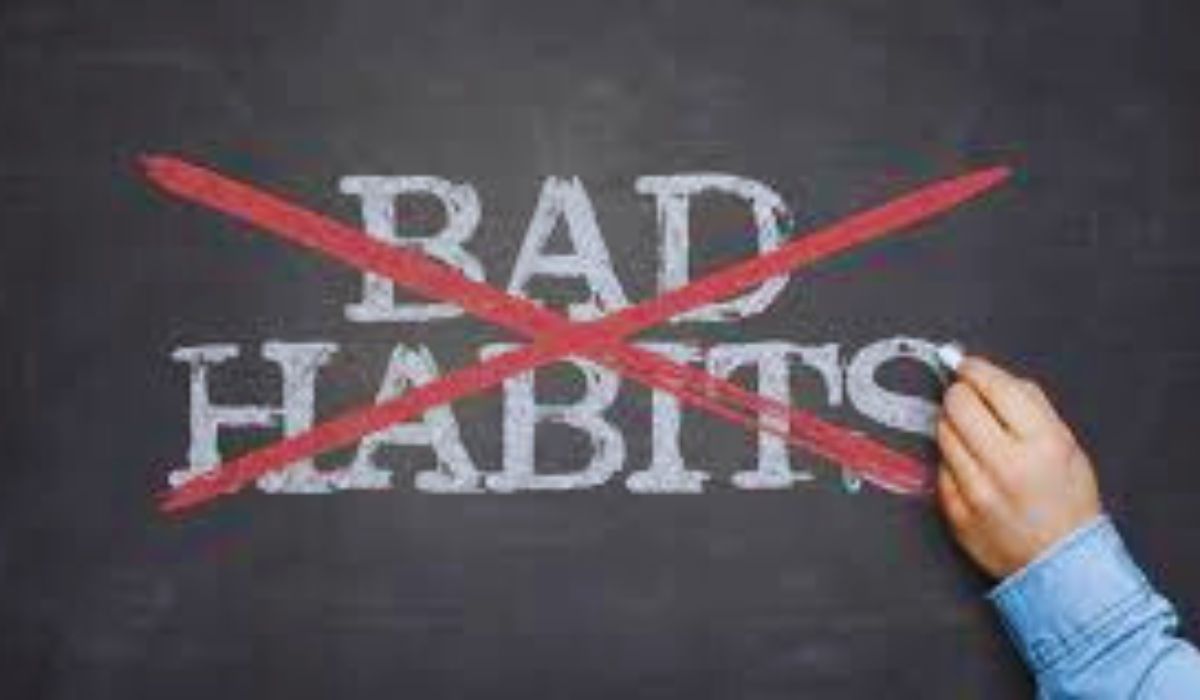 How to Change Bad Habits